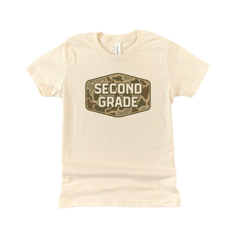 Second Grade Duck Camo (Kids) Shield Republic
