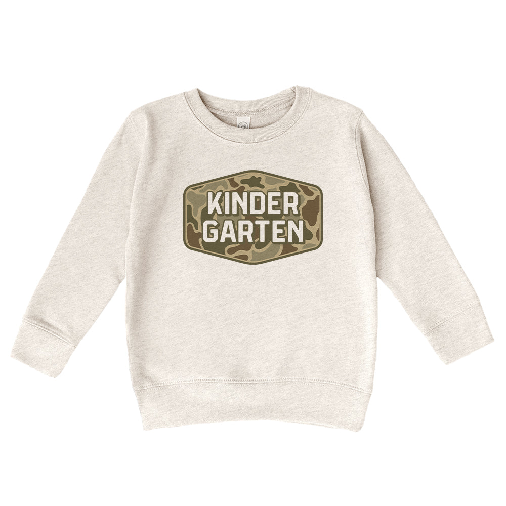 Kindergarten Camo (Kids) Shield Republic