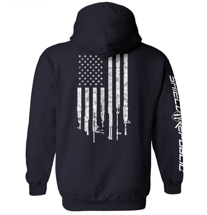 Firearm Flag Graphic Tee & Hoodie Shield Republic