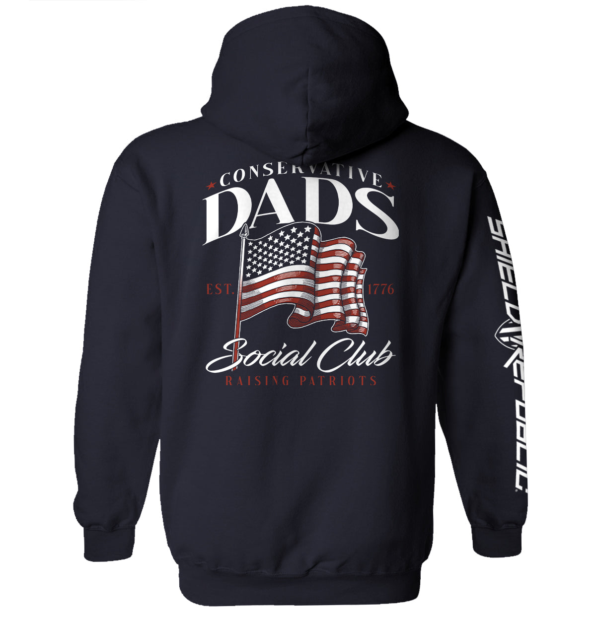 Conservative Dads Social Club Shield Republic