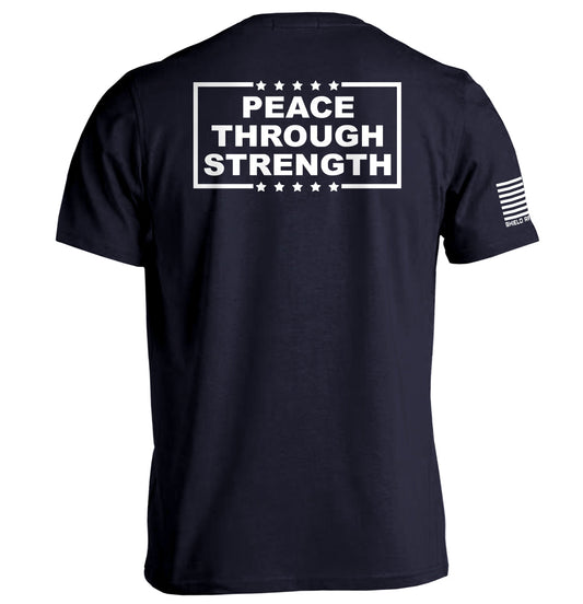 Peace Through Strength White Shield Republic