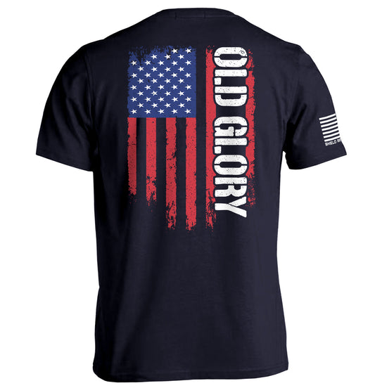 Old Glory Flag Shield Republic
