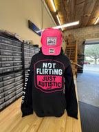 Not Flirting Just Autistic Hoodie Luckless Outfitters