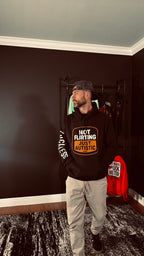 Not Flirting Just Autistic Hoodie Luckless Outfitters