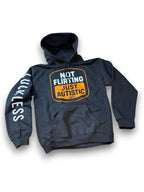 Not Flirting Just Autistic Hoodie Luckless Outfitters