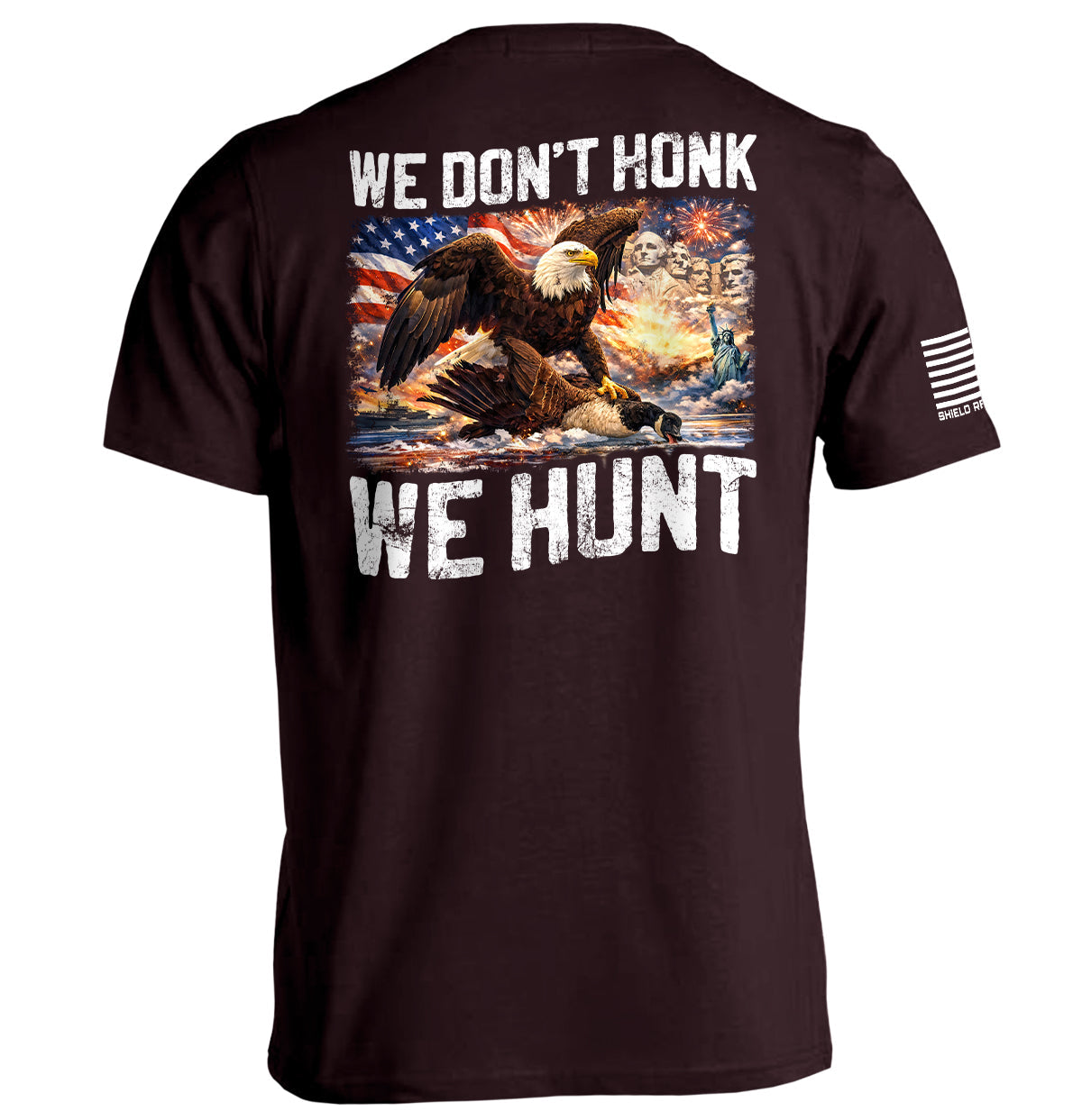 We Don't Honk We Hunt Shield Republic