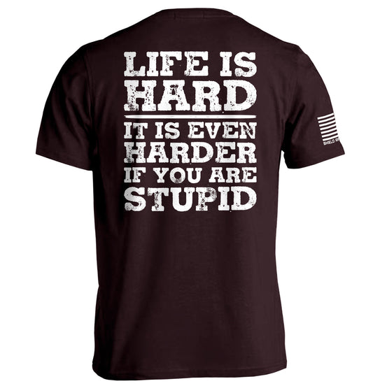 Life Is Hard Shield Republic