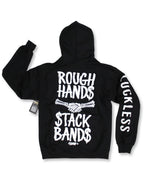Rough Hands Stack Bands Hoodie Luckless Outfitters
