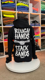 Rough Hands Stack Bands Hoodie Luckless Outfitters