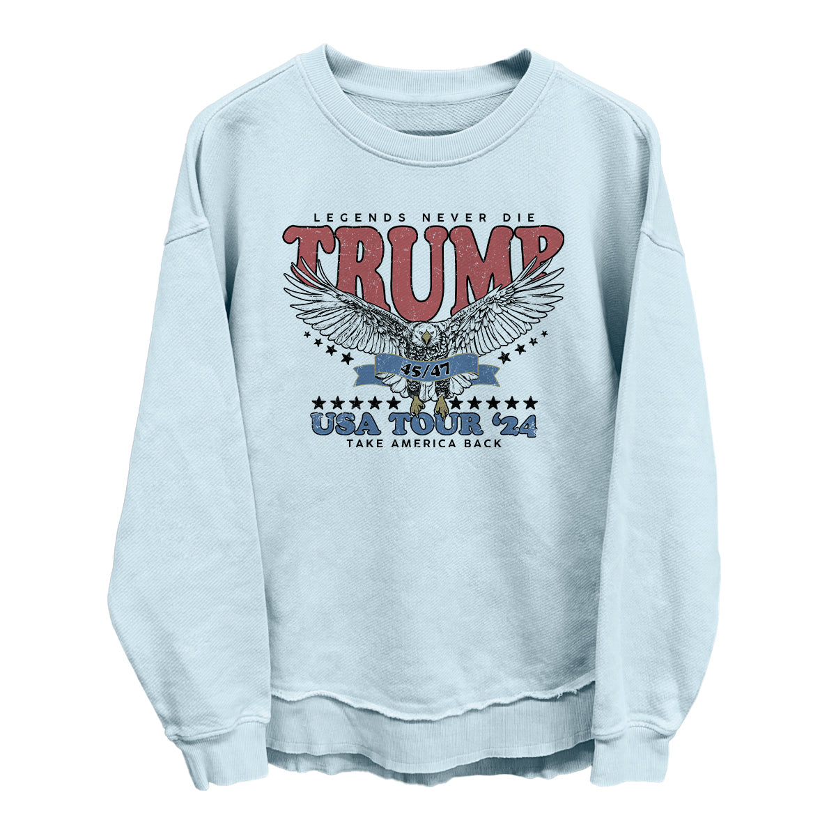 Legends Never Die Trump USA Tour 2024 Shield Republic