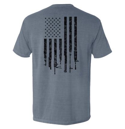 Firearm Flag Graphic Tee & Hoodie Shield Republic