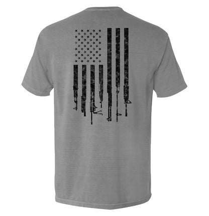 Firearm Flag Graphic Tee & Hoodie Shield Republic