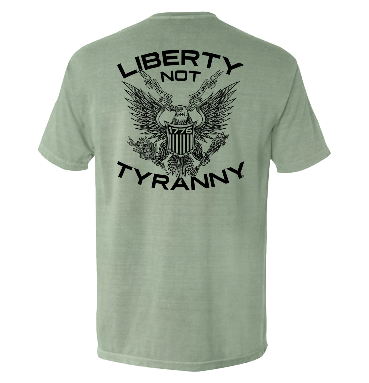 Liberty Not Tyranny Shield Republic