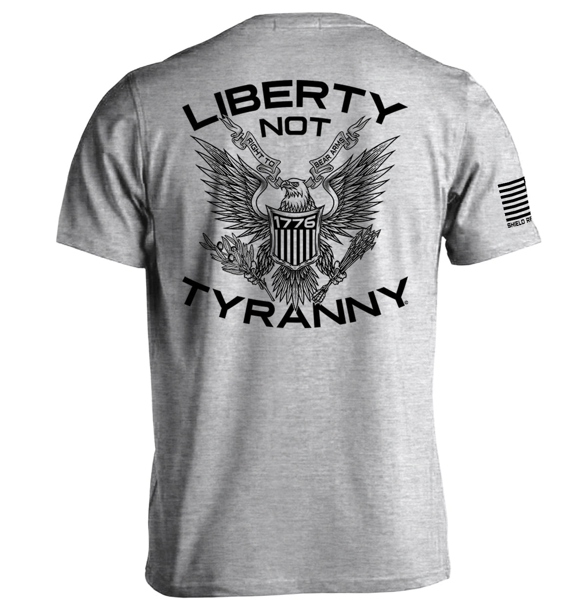 Liberty Not Tyranny Shield Republic