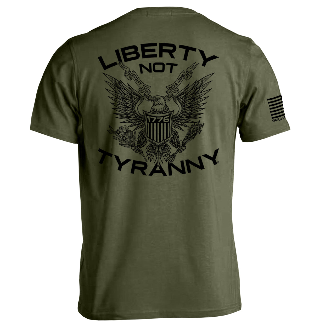 Liberty Not Tyranny Shield Republic