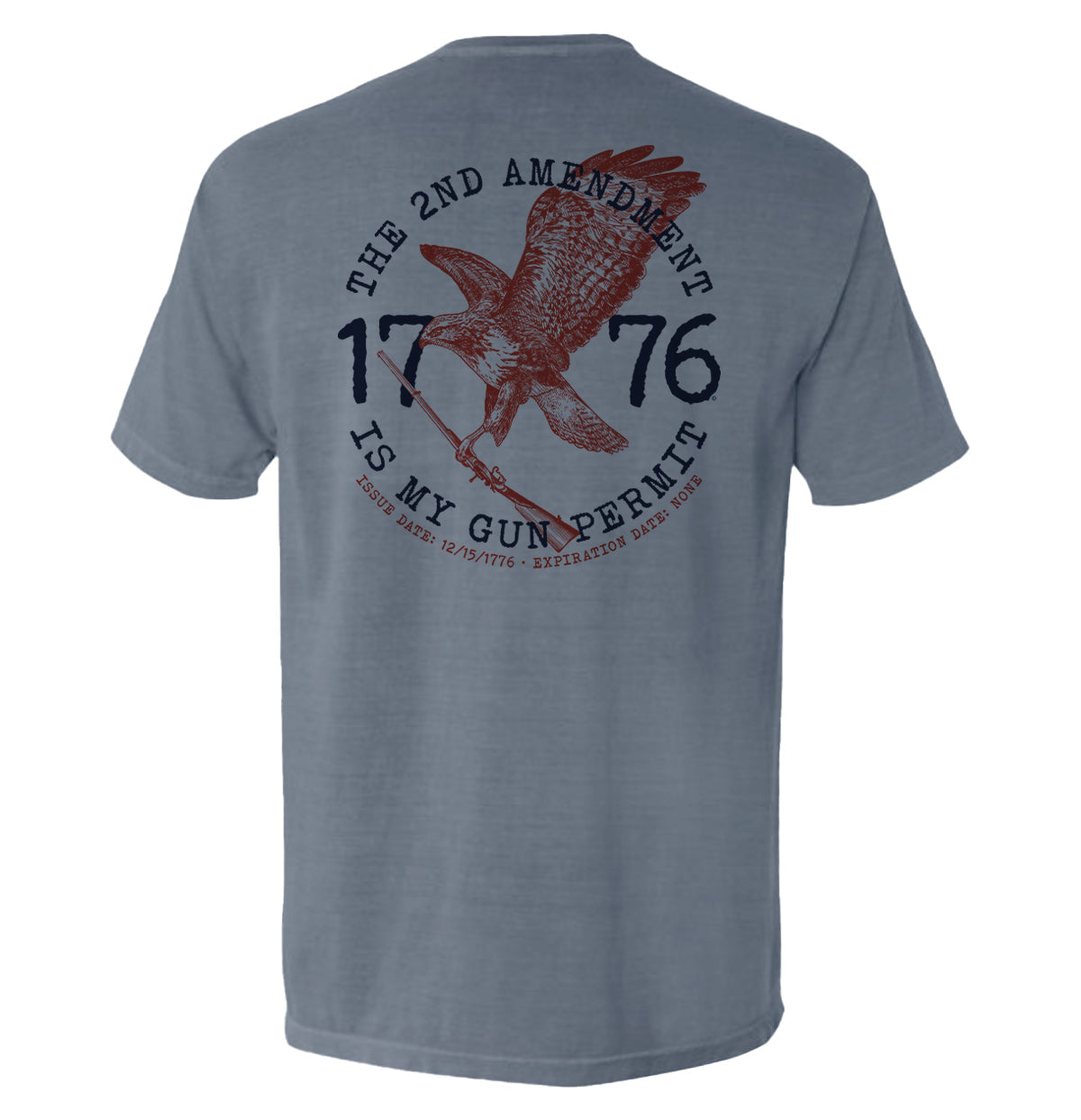 The 2nd Amendment is my Gun Permit Shield Republic
