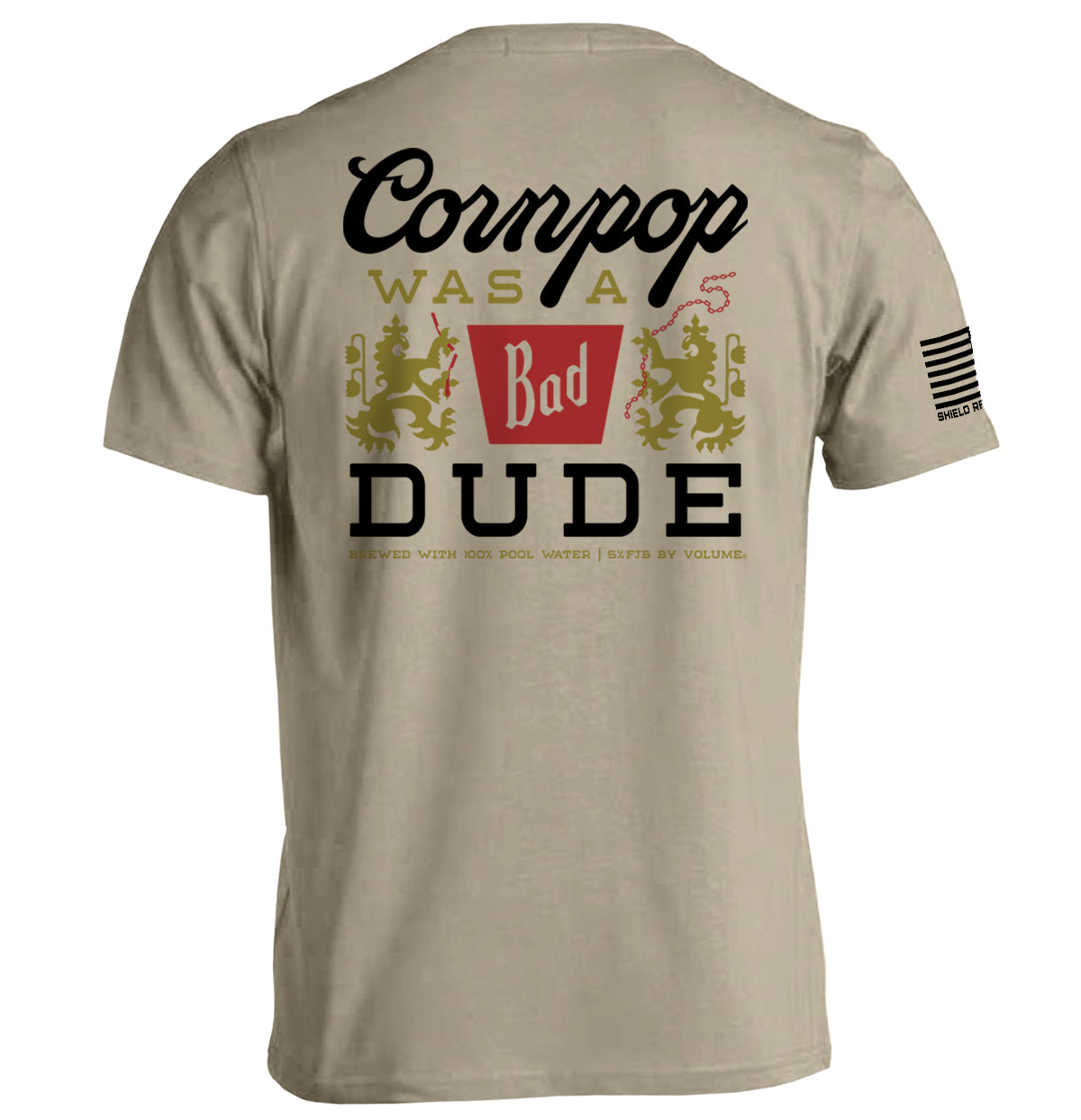 Cornpop was a Bad Dude Shield Republic