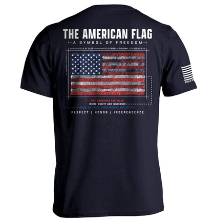 The American Flag- A Symbol of Freedom Shield Republic