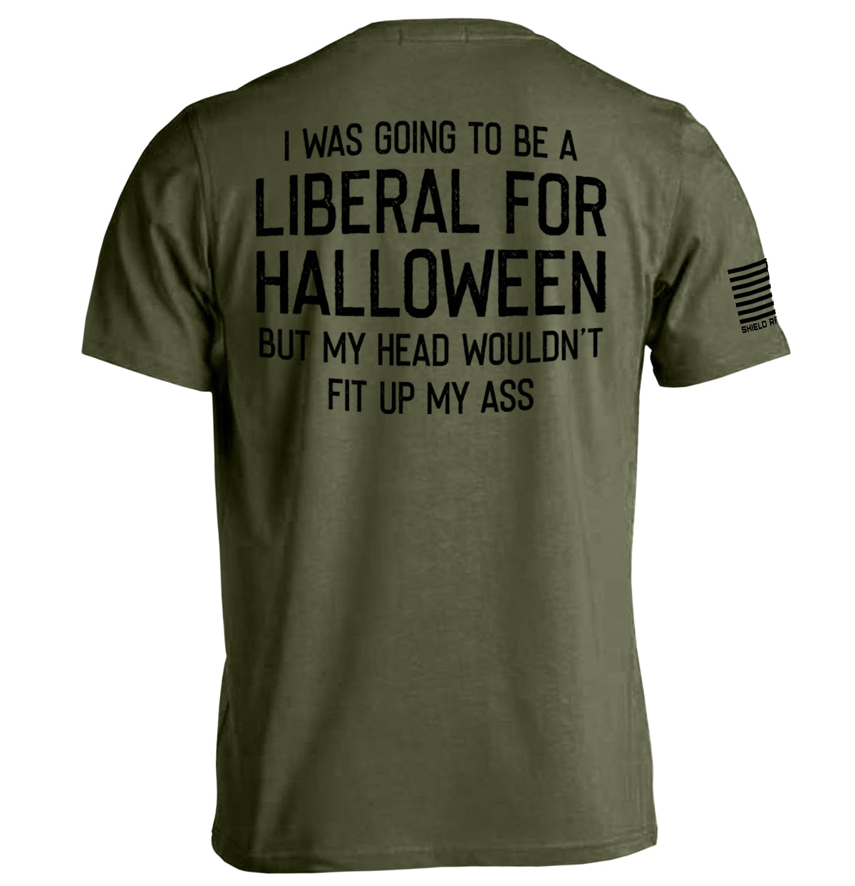 Liberal for Halloween Shield Republic