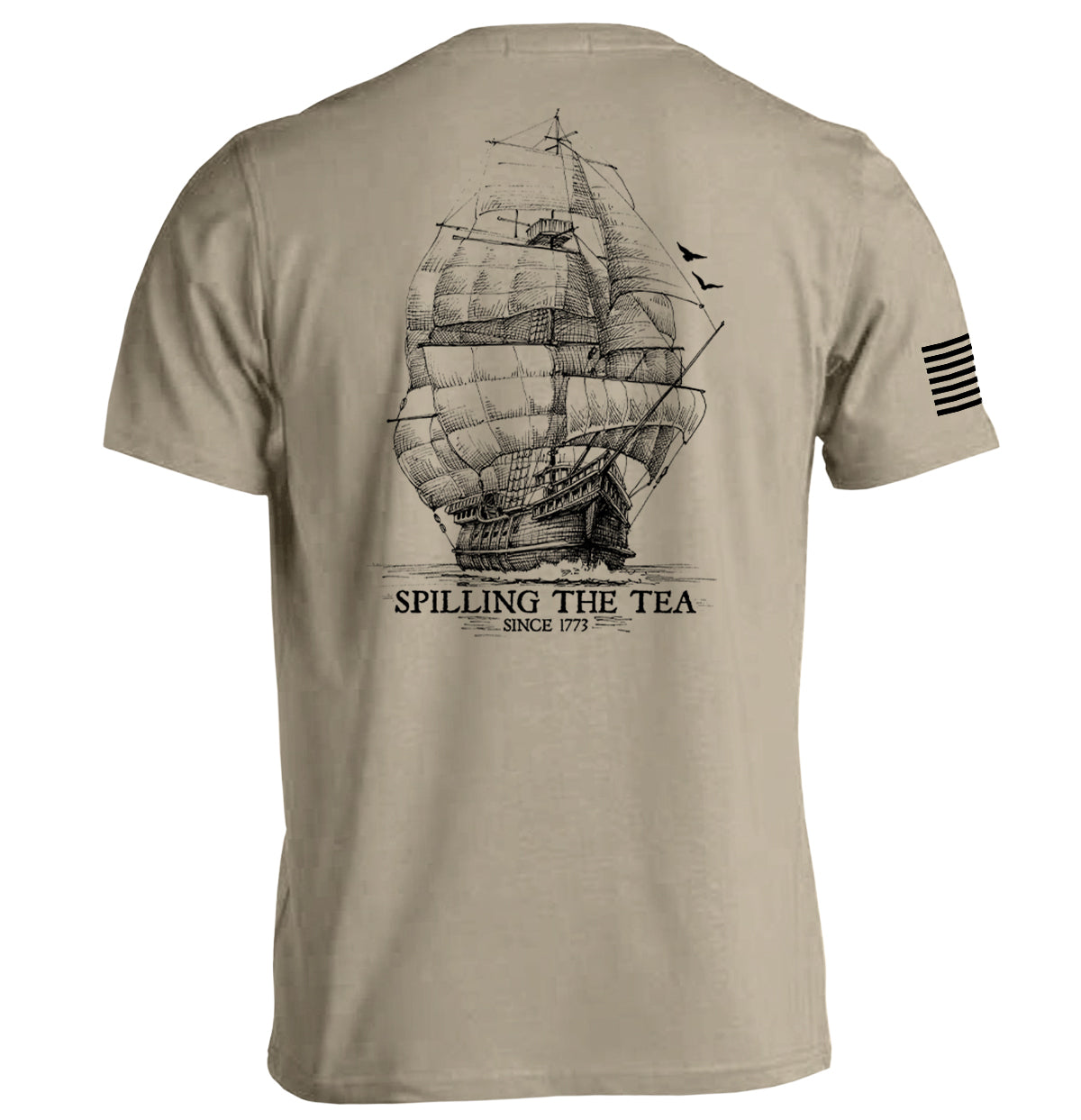 Spilling the Tea Since 1773 Shield Republic