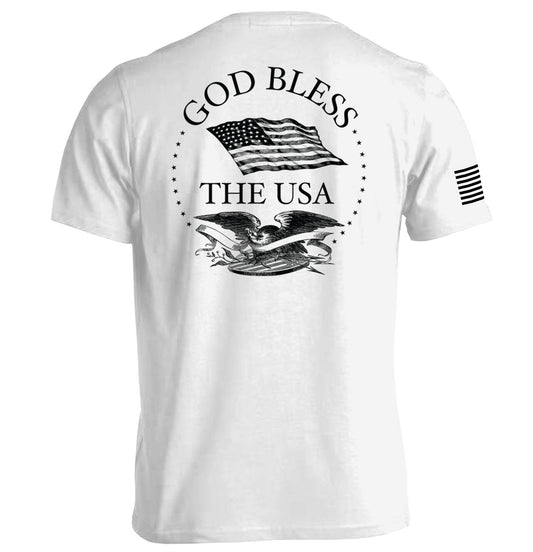 God Bless the USA Shield Republic