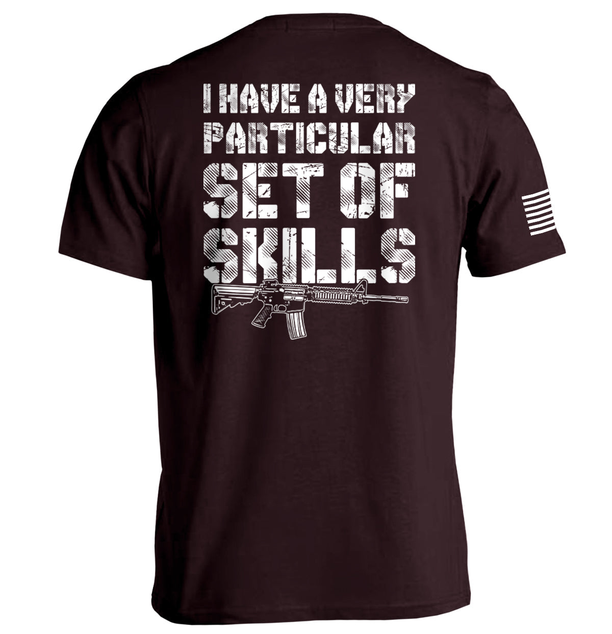 I Have a Very Particular Set of Skills Shield Republic