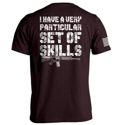 I Have a Very Particular Set of Skills Shield Republic