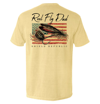 Reel Fly Dad Shield Republic