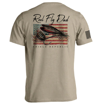 Reel Fly Dad Shield Republic