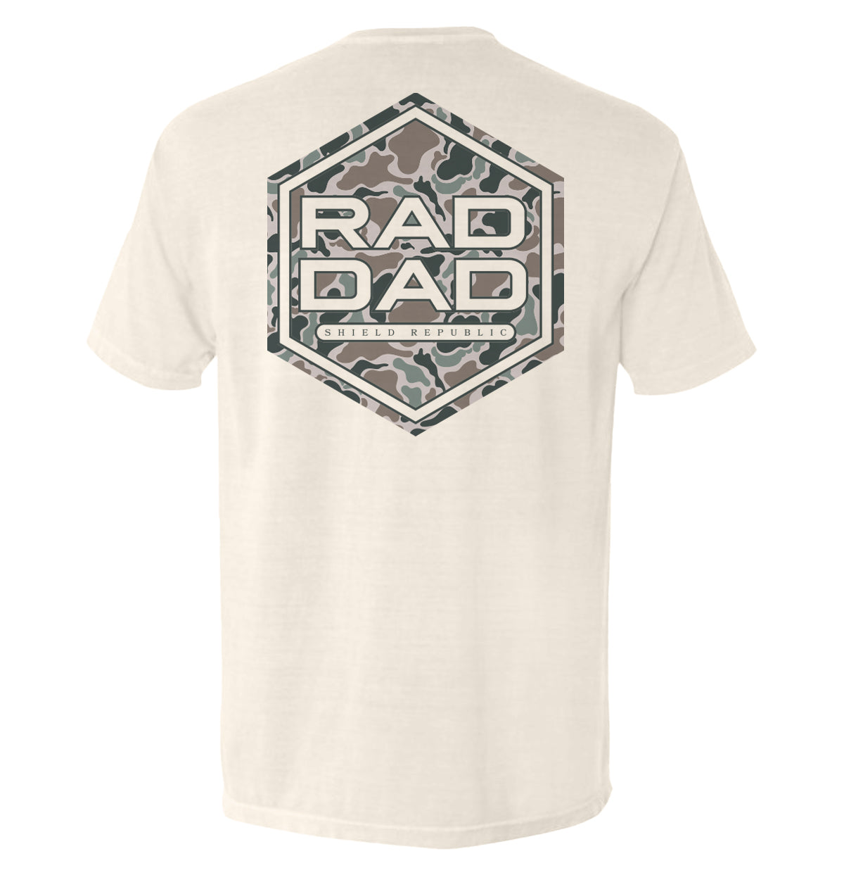 Rad Dad Duck Camo Shield Republic