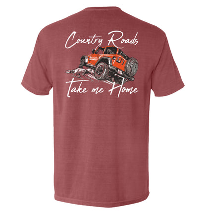 Country Roads Take Me Home Shield Republic