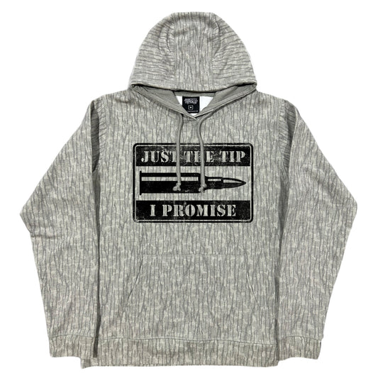 Just the Tip (Black) Lightweight Hoodie Shield Republic