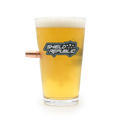 Rad Dad Duck Camo - 50 Cal Pint Glass Shield Republic