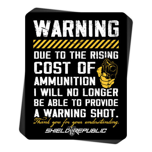Warning Shot Shield Republic