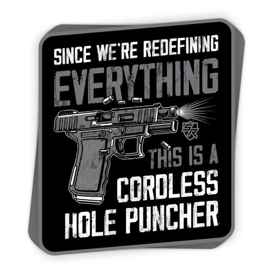 Cordless Hole Puncher Decal Shield Republic