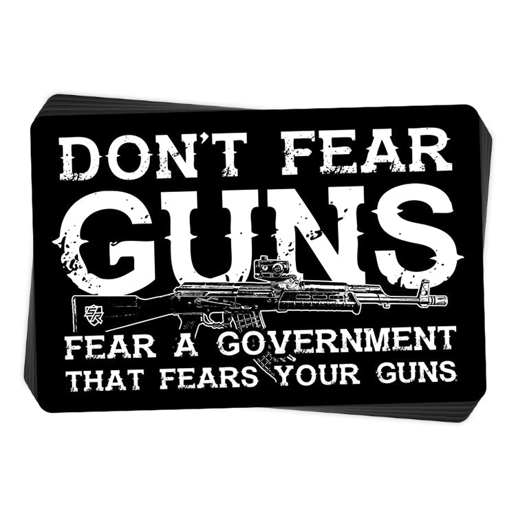 Don't Fear Guns Decal Shield Republic