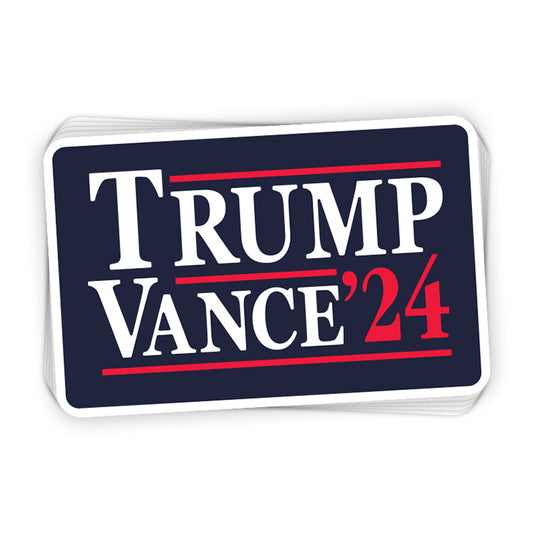 Trump Vance Decal Shield Republic