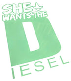 She Wants the Diesel Tiffany Blue Decal Luckless Outfitters