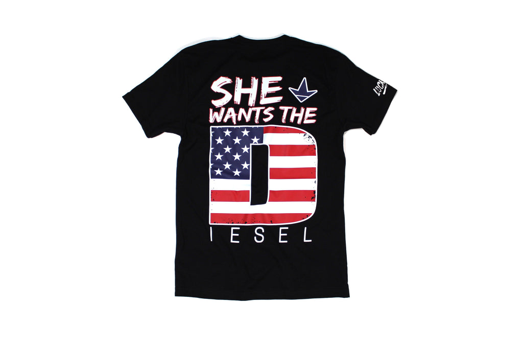 She Wants the Diesel Americana Tee Luckless Outfitters