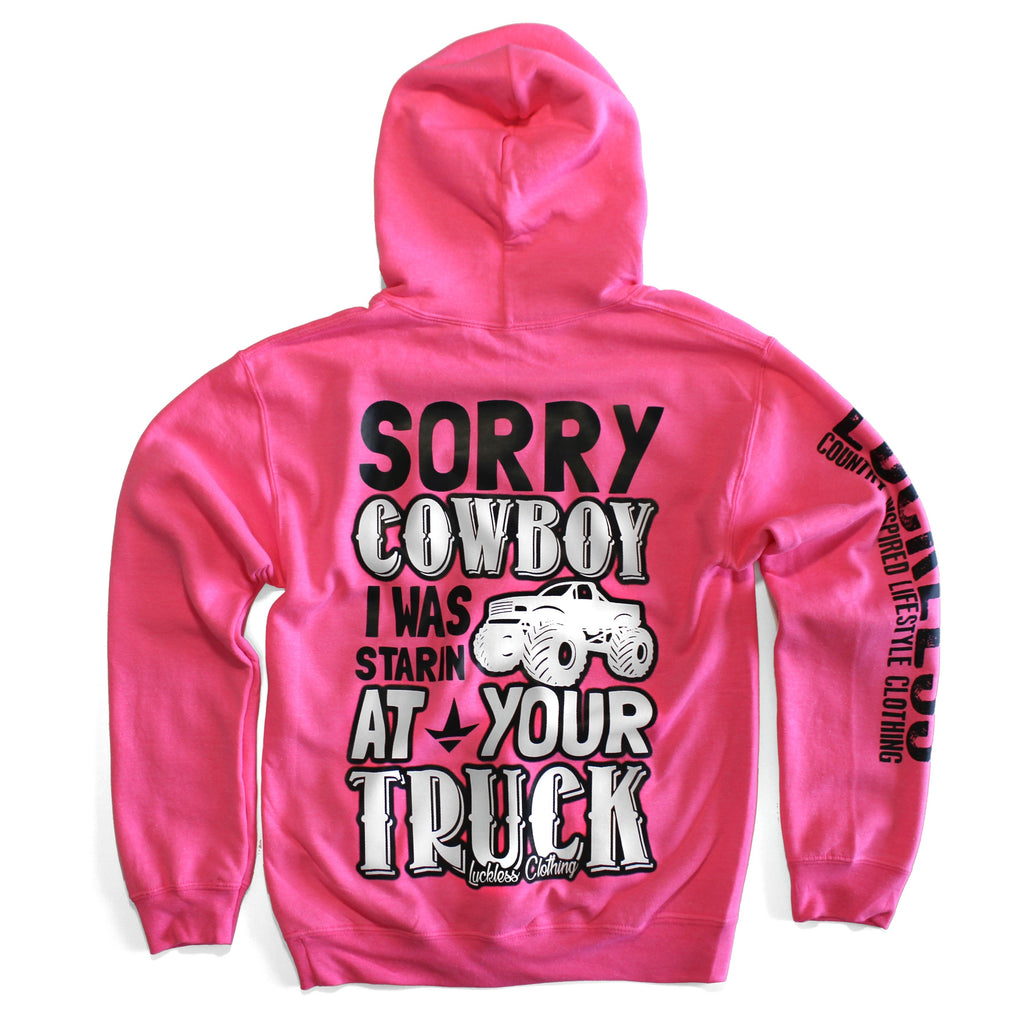 Sorry Cowboy Hoodie Luckless Outfitters