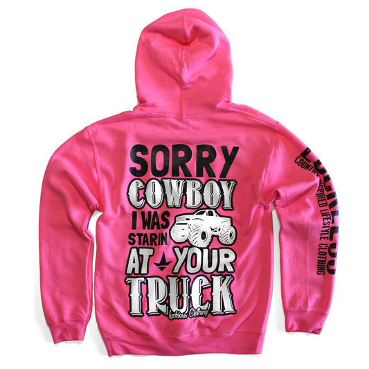 Sorry Cowboy Hoodie Luckless Outfitters