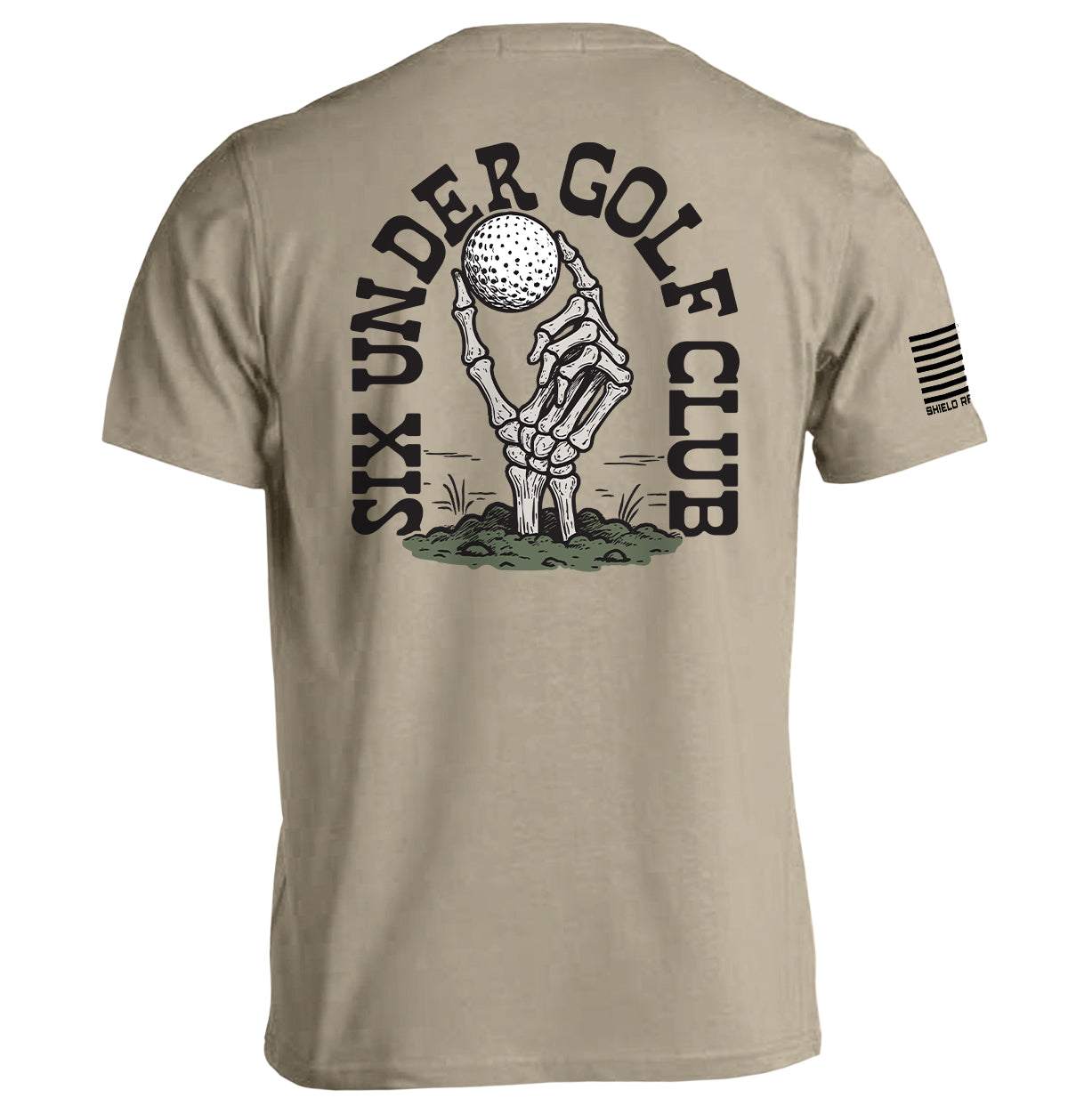 Six Under Golf Club Shield Republic