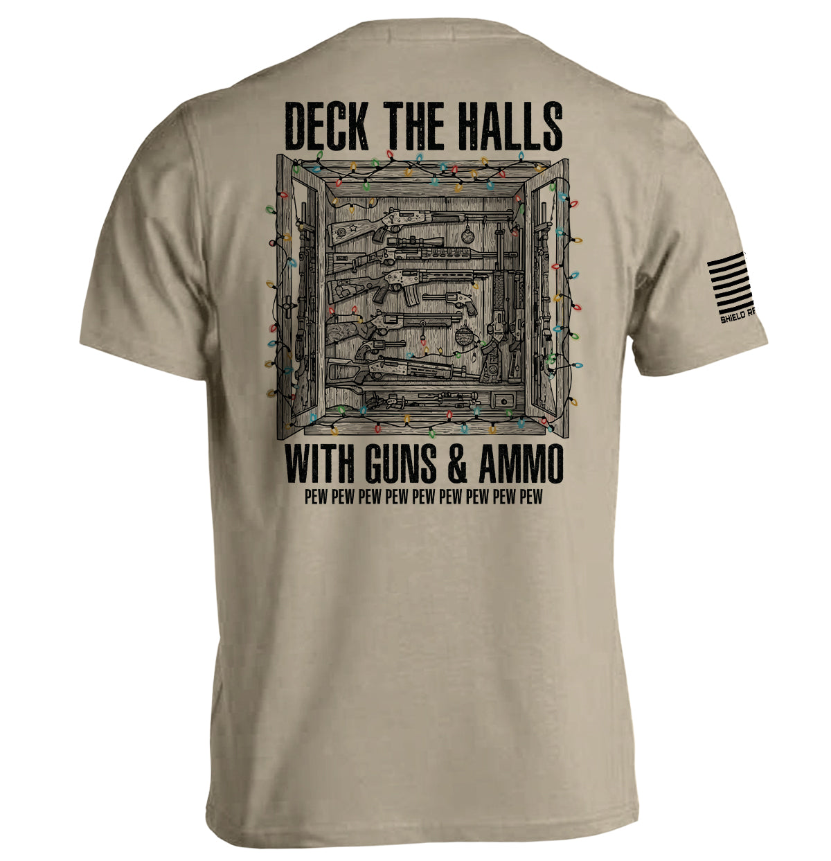 Deck The Halls With Guns & Ammo Shield Republic