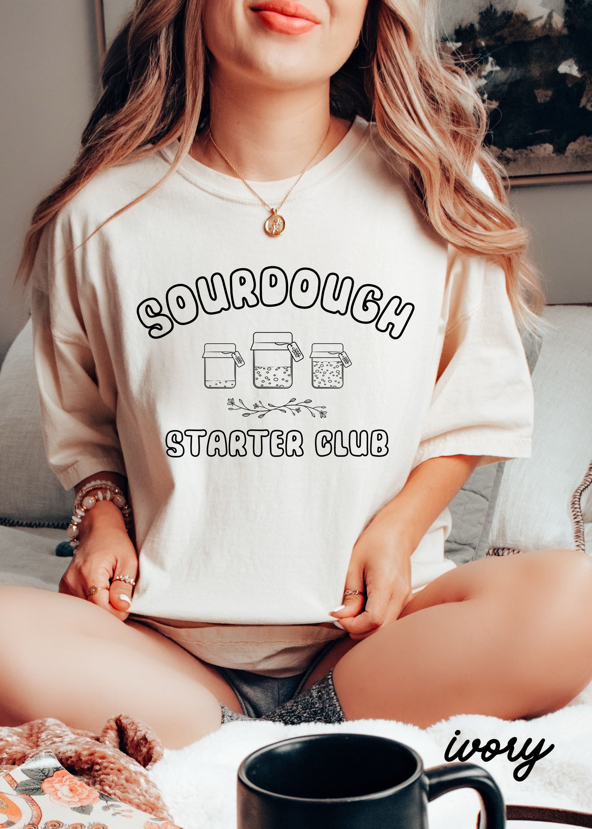 Pre-Order: Sourdough Starter Club Tee *10 Colors (S-3X) Chloe Vs Tank The Boutique