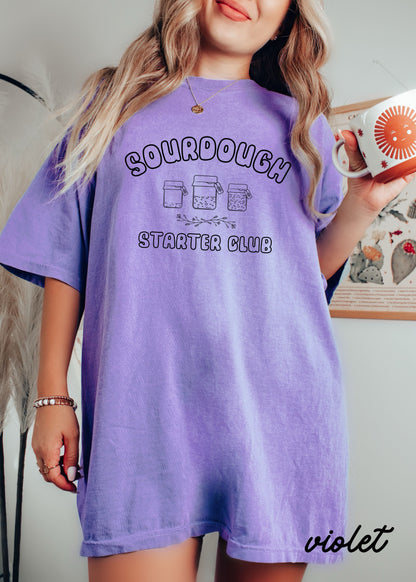 Pre-Order: Sourdough Starter Club Tee *10 Colors (S-3X) Chloe Vs Tank The Boutique