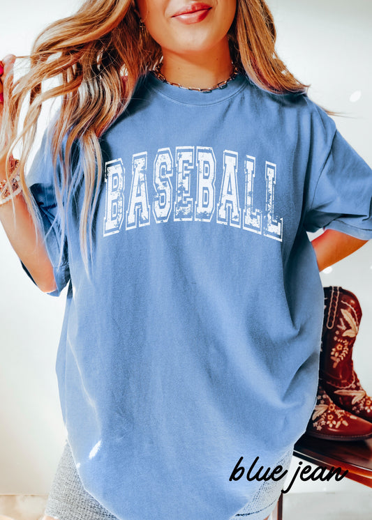 Baseball Tee *8 Colors (S-3X) Chloe Vs Tank The Boutique