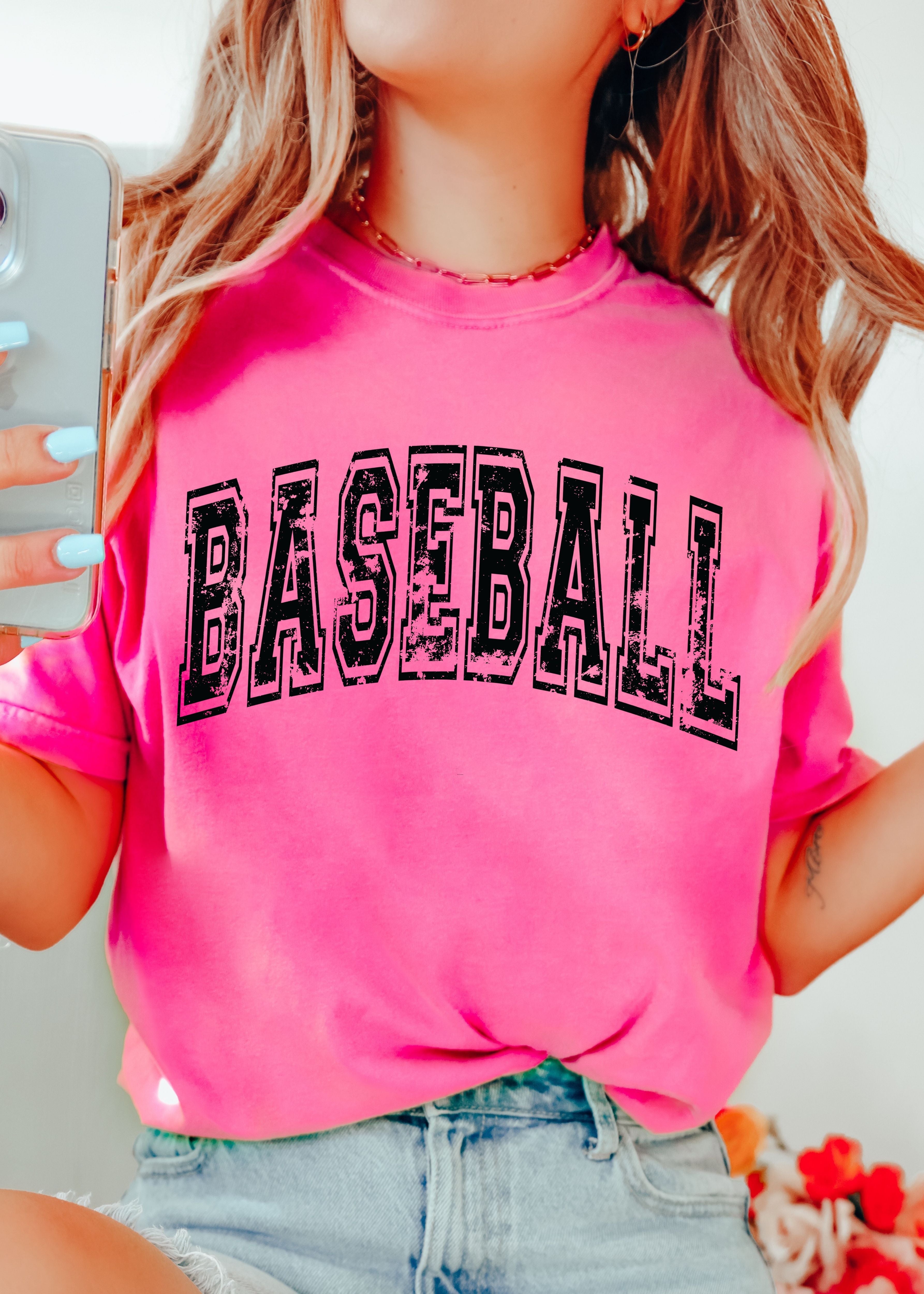 Baseball Tee *8 Colors (S-3X) Chloe Vs Tank The Boutique