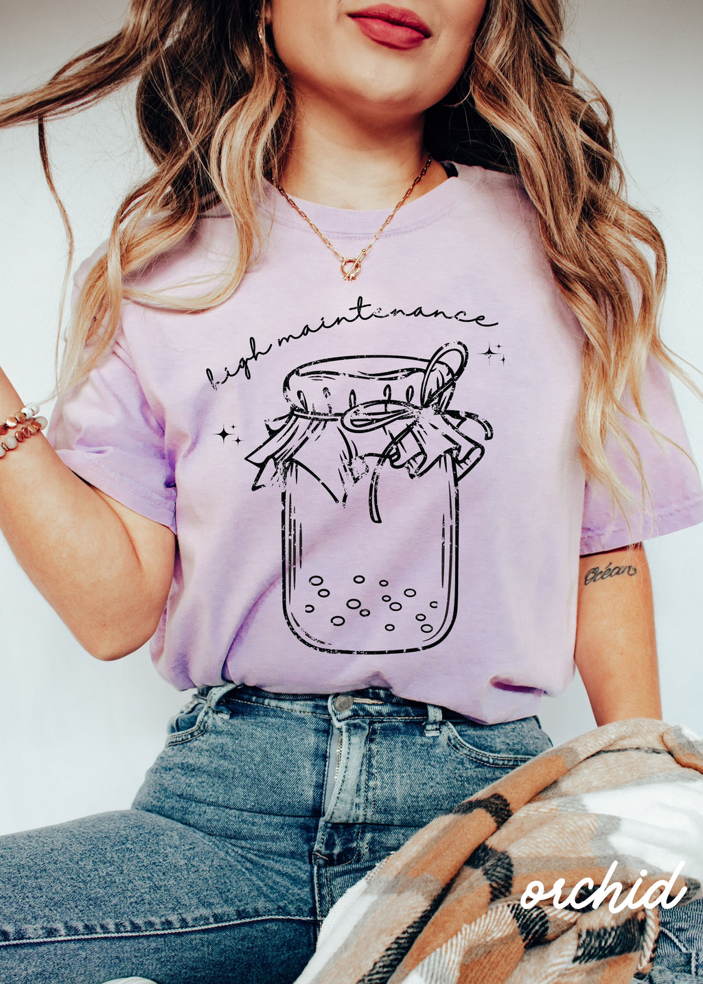 *High Maintenance Sourdough Tee *9 Colors (S-3X) Chloe Vs Tank The Boutique