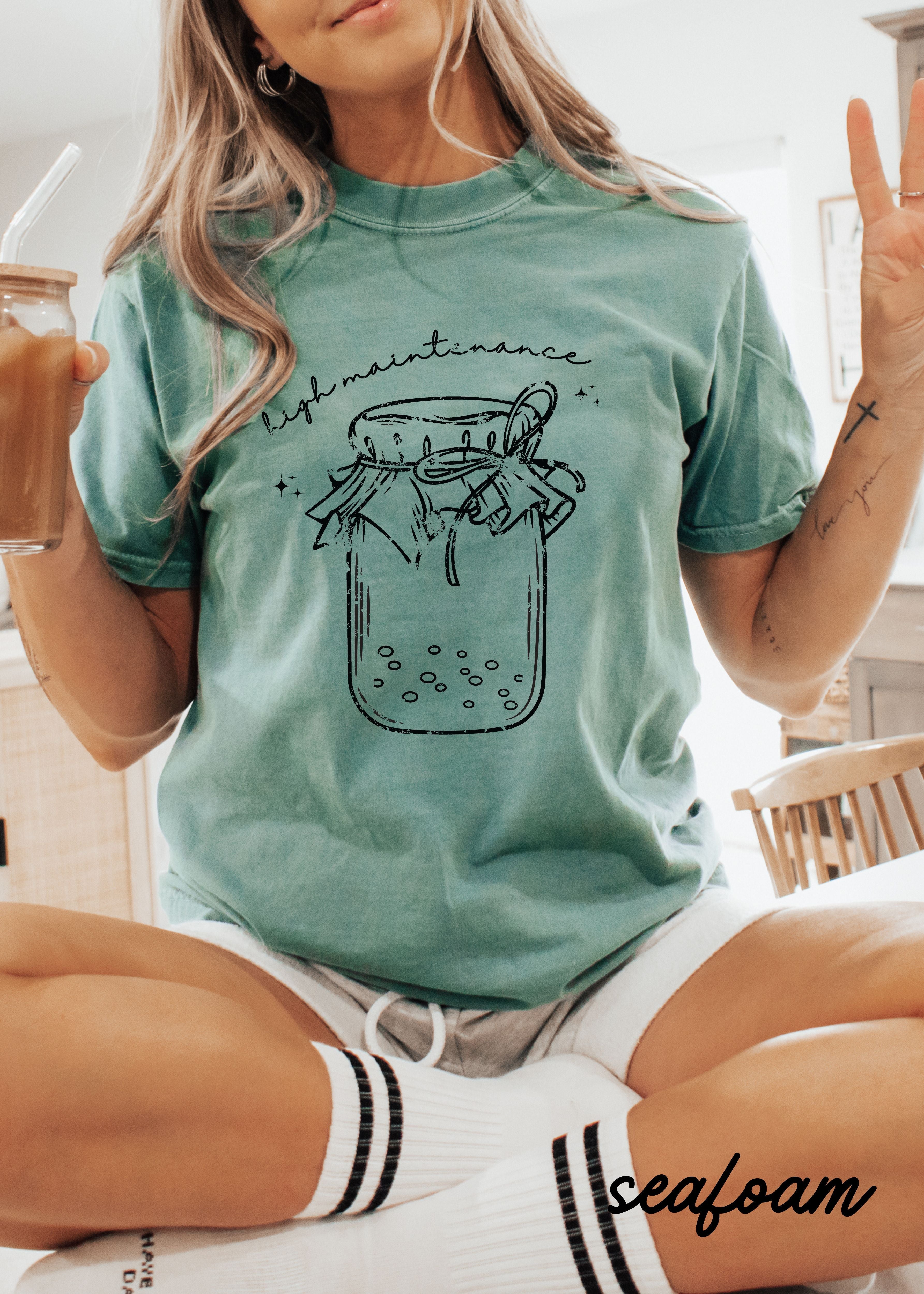 *High Maintenance Sourdough Tee *9 Colors (S-3X) Chloe Vs Tank The Boutique