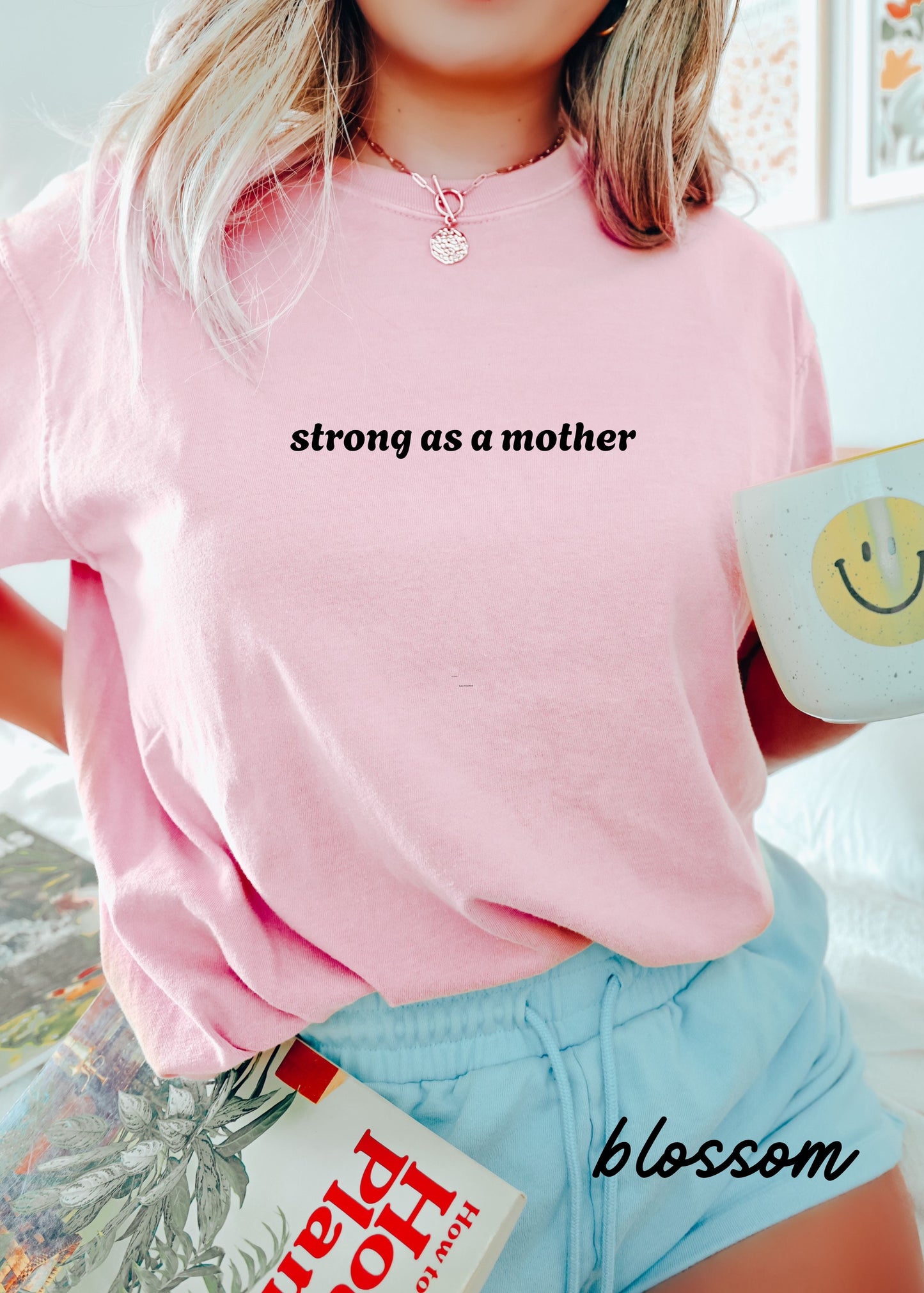PRE-ORDER: Strong as a Mother Tee *11 Colors (S-3X) Chloe Vs Tank The Boutique